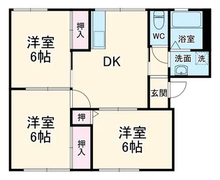 コート・アムール【2階】の間取り