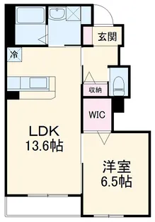 adrable【1階】の間取り