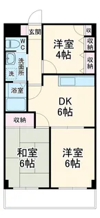 アルテハイム厚木【2階】の間取り