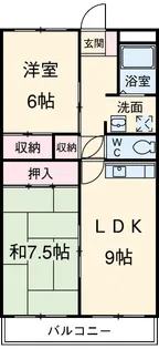 ハーモニー和合 Ⅰ【4階】の間取り