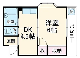 グレースサミー【3階】の間取り