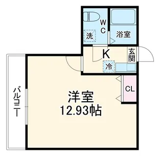 カインドネス関口【3階】の間取り