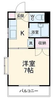第一エメラルドビル【3階】の間取り