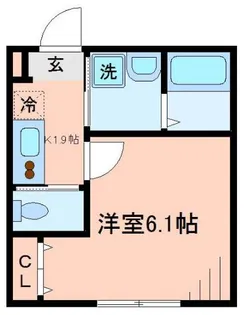 キャメル川越南通町【2階】の間取り
