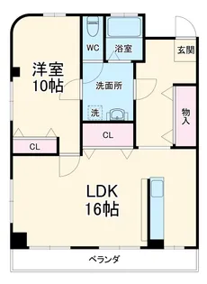 日東ハイツ【301号室】の間取り