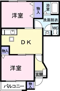 バーシアフリー A【1階】の間取り