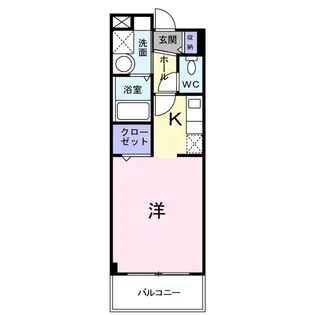 エスペランサ【1階】の間取り