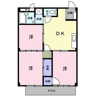 和希チヨダ【1階】の間取り