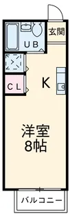 ハイネス下野谷【2階】の間取り