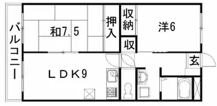 ハーモニー和合 Ⅱ【302号室】の間取り