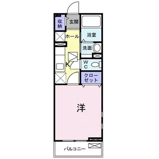 ハーモニクス【2階】の間取り