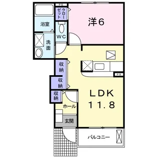 プログレスA【1階】の間取り