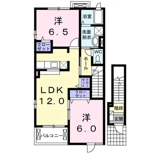 ファータ ジェンティーレ【2階】の間取り