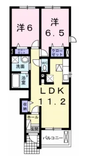 フォレ羽鳥野Ⅱ【1階】の間取り