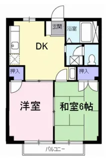 ファーストウィンズ【1階】の間取り