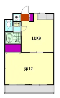 マンション及川【2階】の間取り
