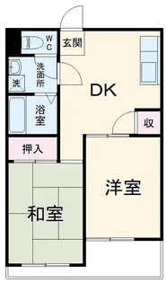 メゾン高砂【2階】の間取り