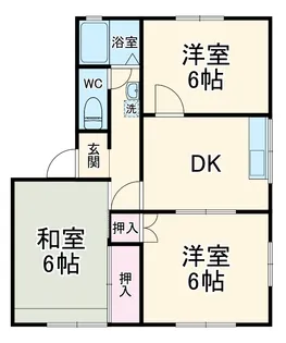 マルベリーハイムⅡ【2階】の間取り