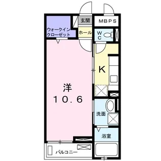 y’sアビタシオン【2階】の間取り