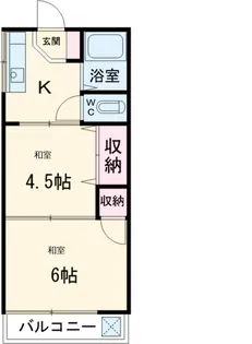 北浦和レジデンス【302号室】の間取り