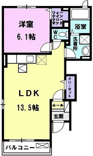 サティスファクション【1階】の間取り