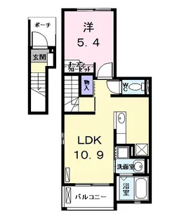 インノバ−レ・S【2階】の間取り