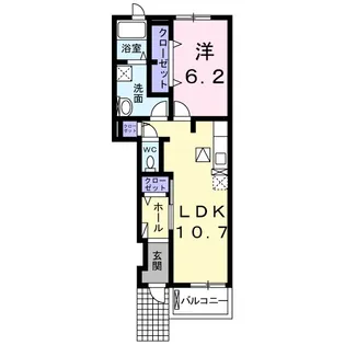 アダージョ【1階】の間取り
