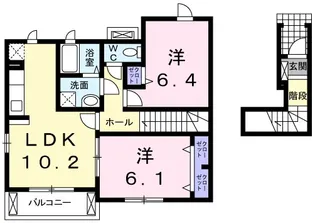 エテルノU【2階】の間取り