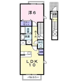 BRANZINO【2階】の間取り