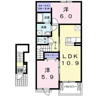 ベル グランツ【2階】の間取り