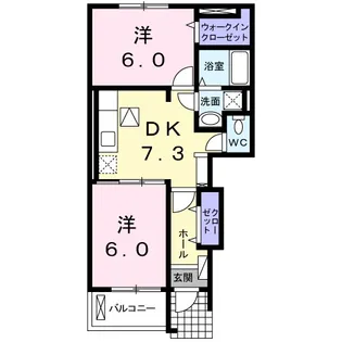 ダンデリオン【1階】の間取り