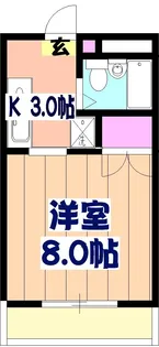 第11メゾンエステルナ【3階】の間取り