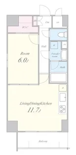 NEU CLAIR【5階】の間取り