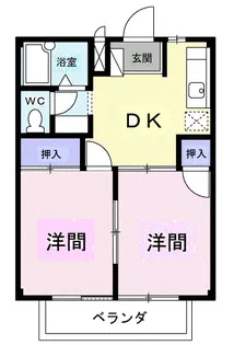 セリーヌ【2階】の間取り