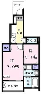 Casa Viola【1階】の間取り