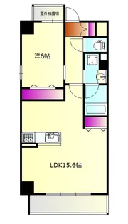 Epicharis本厚木【9階】の間取り