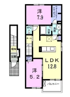 オデッセイ6【2階】の間取り