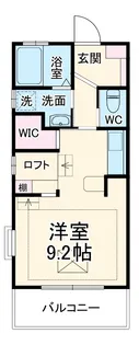 ルネス桜暮 Ⅰ番館【2階】の間取り