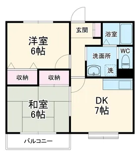 SUN GRACE【2階】の間取り