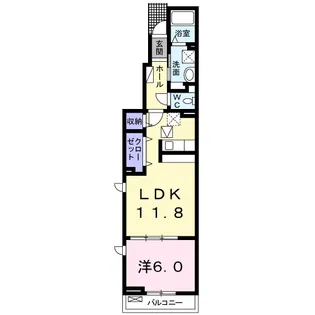 パストラーレ【1階】の間取り
