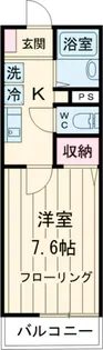 グラシアス千歳台【301号室】の間取り