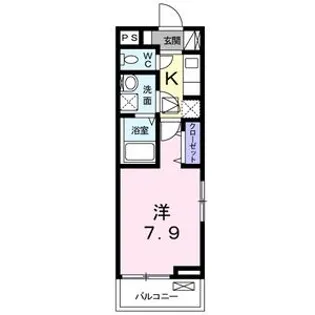 ラ ヴィ【1階】の間取り