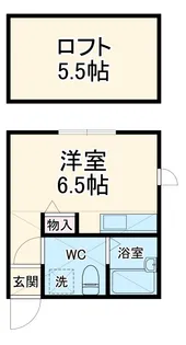 プリマシーサイド【2階】の間取り