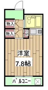 プロスパーズD・C【3階】の間取り