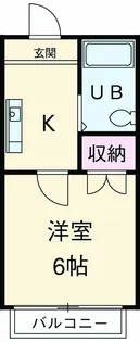 グレース厚木【2階】の間取り