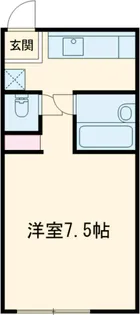 ハイツノン【102号室】の間取り