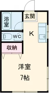 ファーストパレス金森2【101号室】の間取り