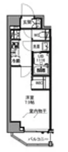 SーRESIDENCE王子EAST【6階】の間取り