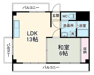 VIP KLAVIER【302号室】の間取り