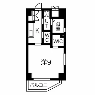 ADUSAY【9階】の間取り